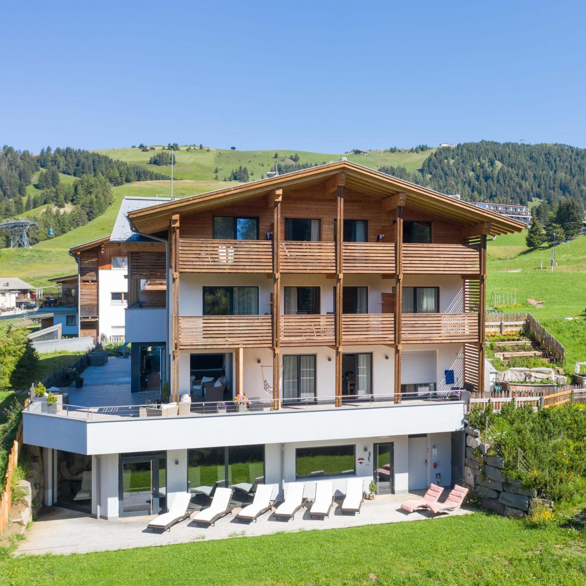 Hotel Chalet Dolomites Seiser Alm Exterior foto