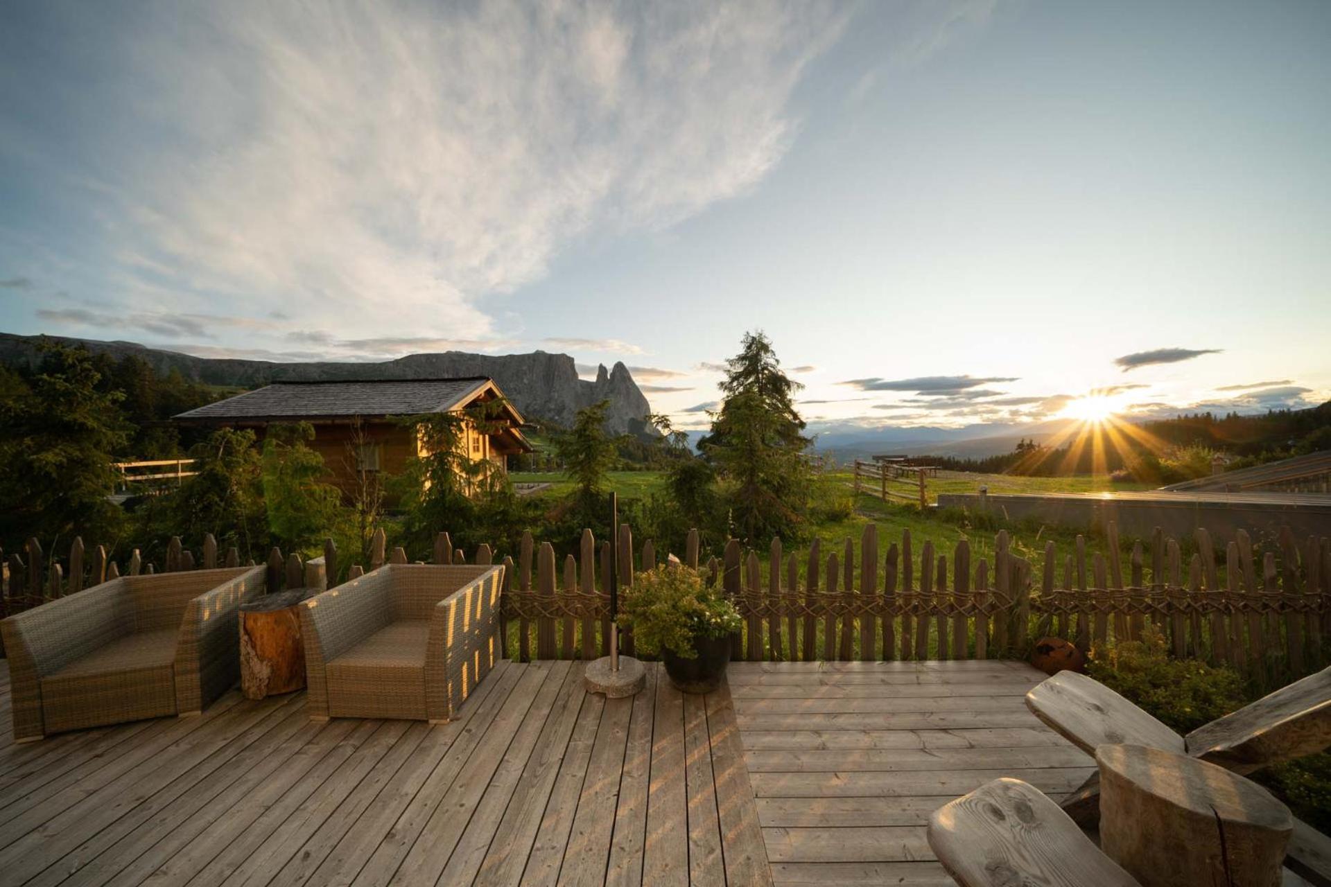 Hotel Chalet Dolomites Seiser Alm Exterior foto